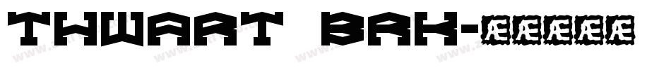 Thwart BRK字体转换